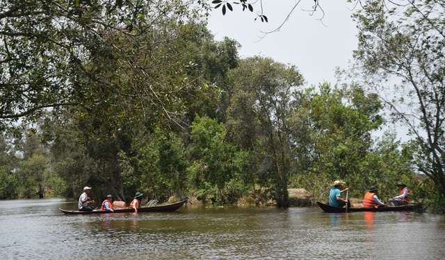 Đến mùa nước nổi, nhiều du khách tìm đến Vườn Quốc gia Tràm Chim để trải nghiệm 